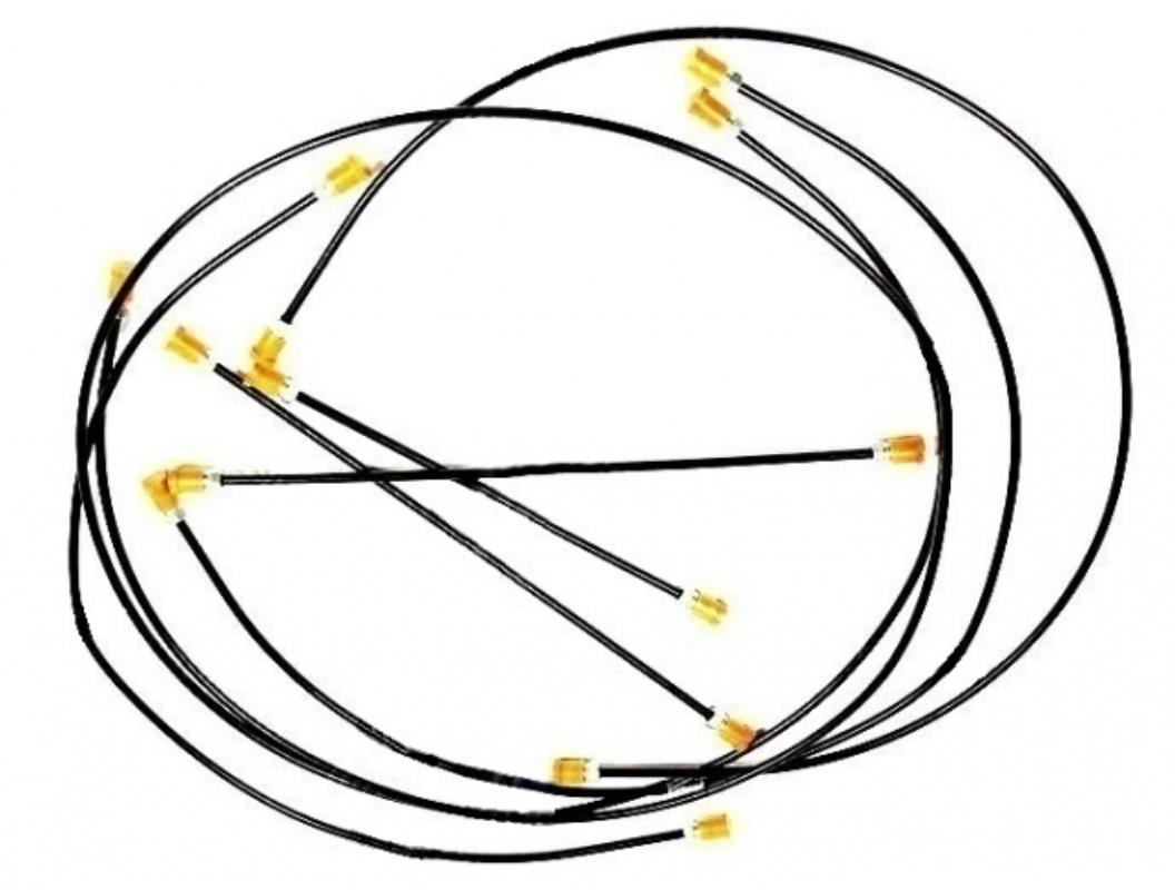 thumbnail image 2 of Cohline Brake Line Set For BMW 3 Series E30 Sedan (1982-1993) – German Made, Disc Brake Lines 2 of 5