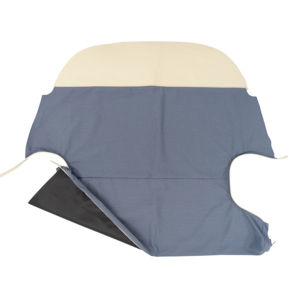 Seat covers (Full Set) – Blue Fabric – Fiat 500 N - Image 2