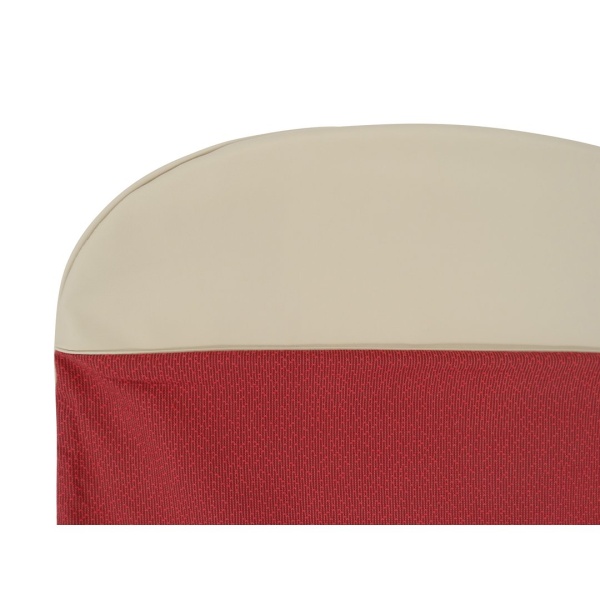 Housses de siège (jeu complet) - Tissu rouge - Fiat 500 N – Image 4