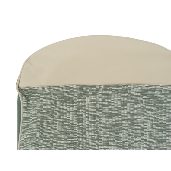 Seat covers (Full Set) – Green Fabric – Fiat 500 D (after 03-1963) - Image 4