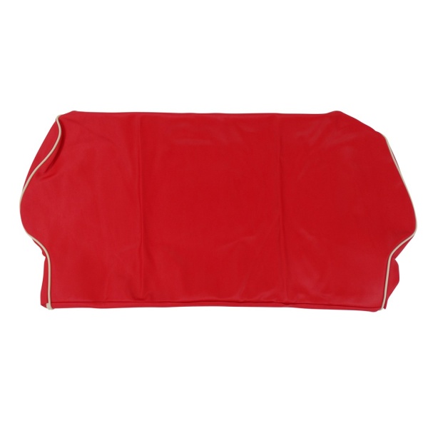 Seat covers (Full Set) - Red - Fiat 500 D (after 03-1963) - Image 2
