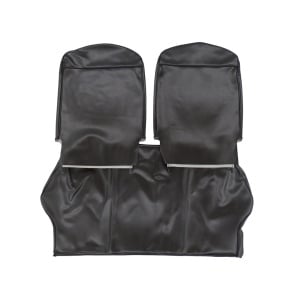 Stoelhoezen (Volledige set) - Zwart - Fiat 500 F