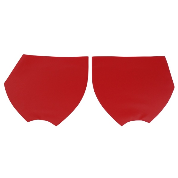 Rear panels - Wheel arch covers - Red - Fiat 500 D-F