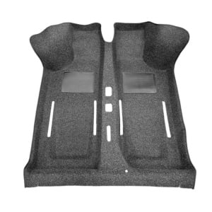 Carpet - Grey - Two heel protectors