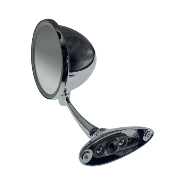 Chrome mirror (with 2 screws and rubber) - Image 2