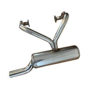Stainless steel car muffler and exhaust pipe