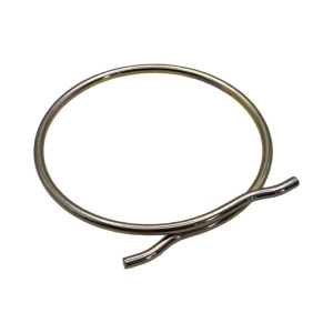 Collier de serrage pour tube chauffant en caoutchouc