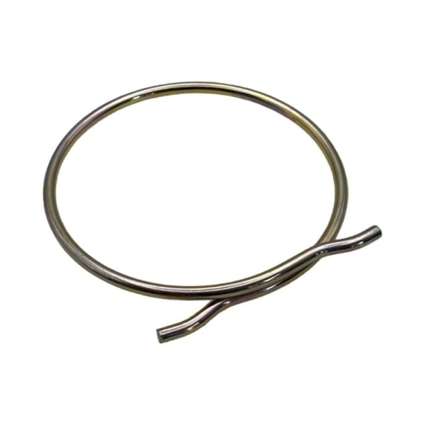Collier de serrage pour tube chauffant en caoutchouc