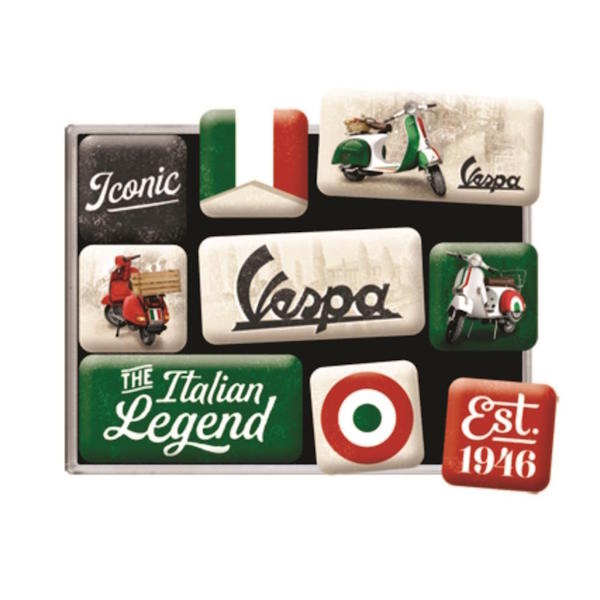 Magneetset Vespa - The Italian Legend - Afbeelding 2