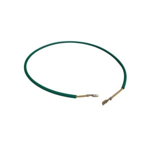 Cable for license plate light with round plug